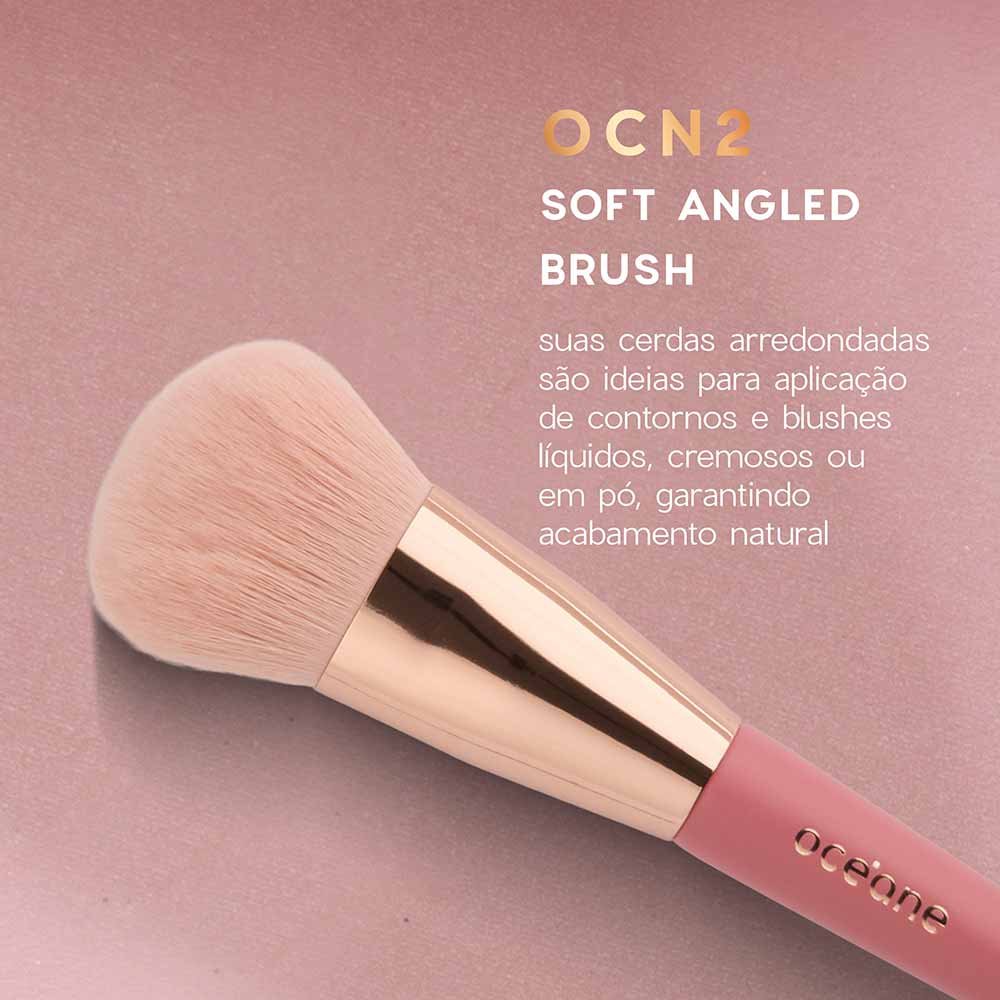 Océane Mini Brush Kit com 5 Pincéis ÚNICO 5