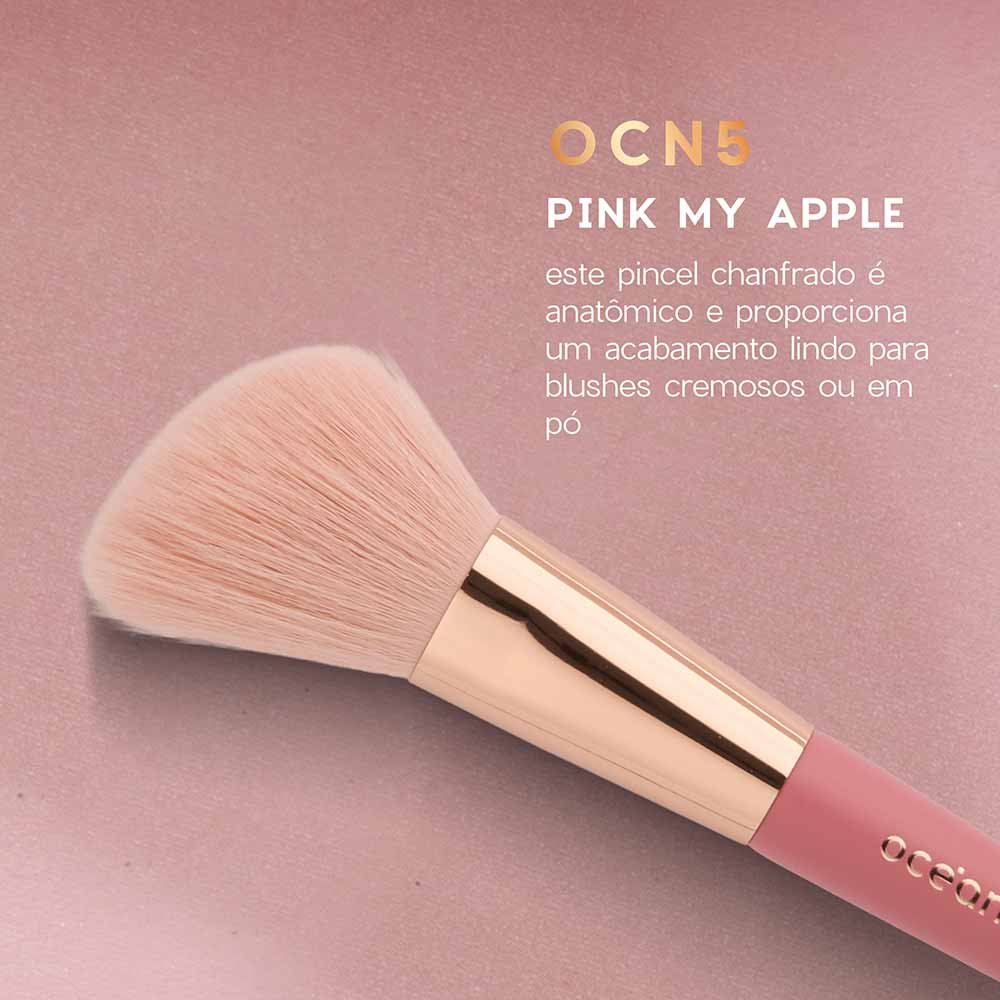 Océane Mini Brush Kit com 5 Pincéis ÚNICO 6
