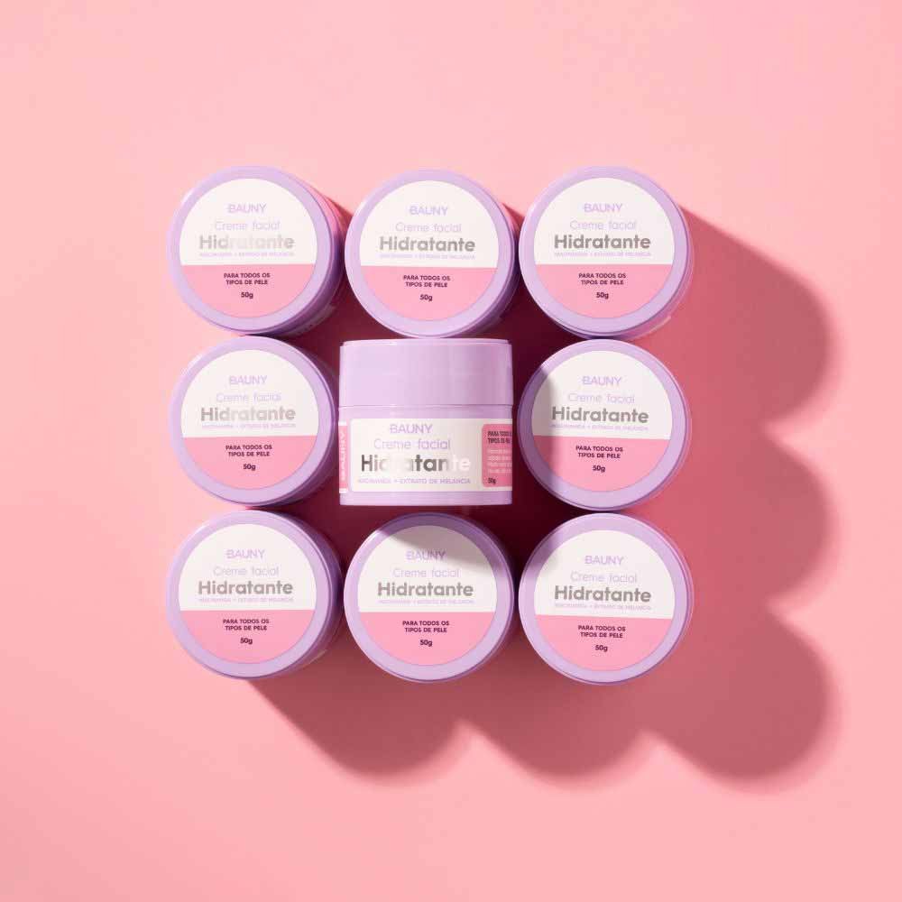 Creme Facial Hidratante Bauny 50g 4