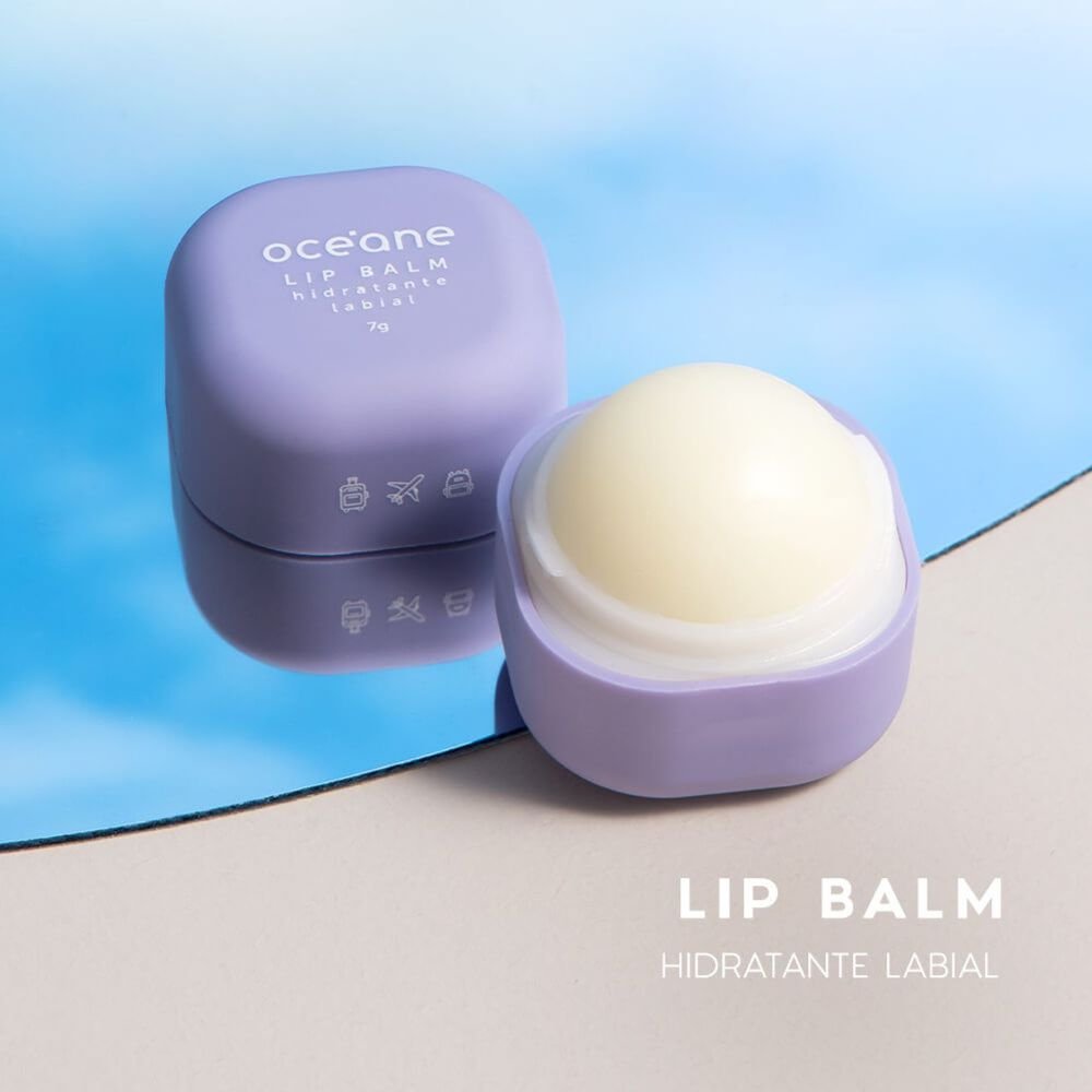 Océane Essencial Travel Kit - Creme de Mão + Bruma Facial + Bálsamo Labial ÚNICO 5