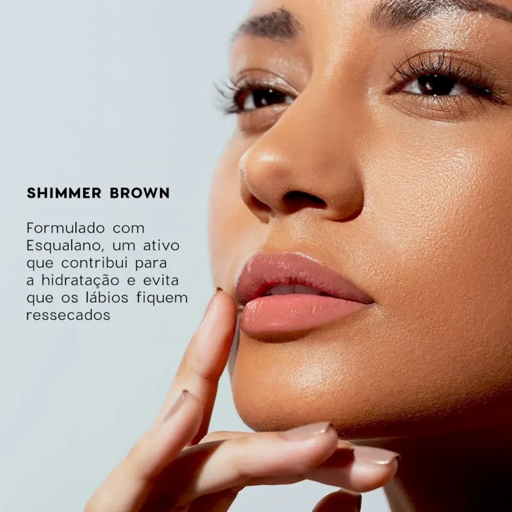 Océane Edition Glossy Me Kit - Mini Gloss Me Shimmer Brown + Mini Gloss Glazed + Mini Gloss Rose ÚNICO 3