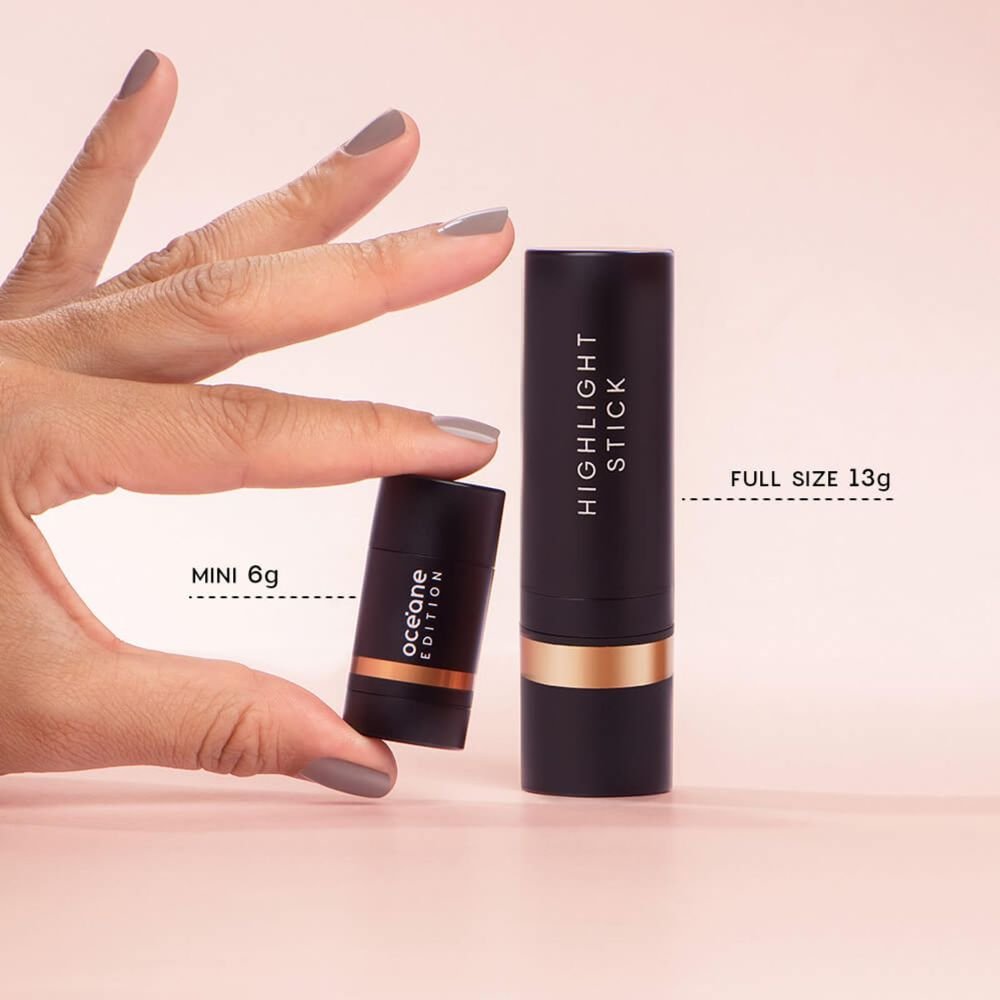 Océane Edition Kit - Mini Blush Pink + Mini Iluminador Bronze ÚNICO 6