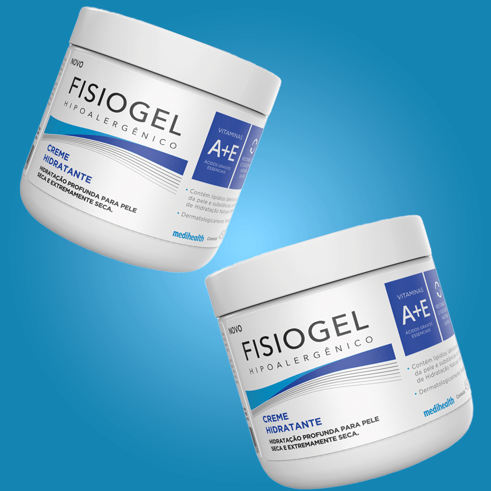 Creme Hidratante Corporal Fisiogel 450g 3