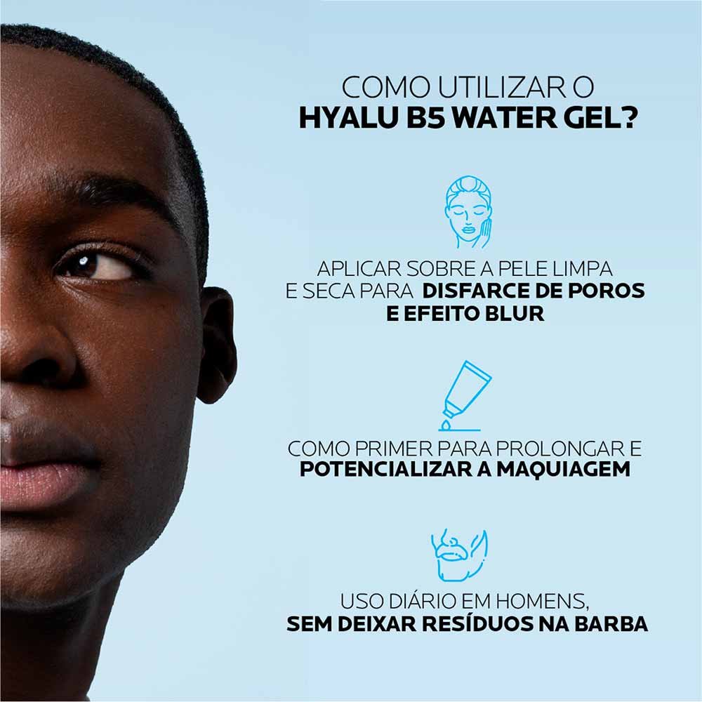 Primer Preenchedor de Linhas Finas Matificante La Roche-Posay Hyalu B5 Water Gel 40g 6