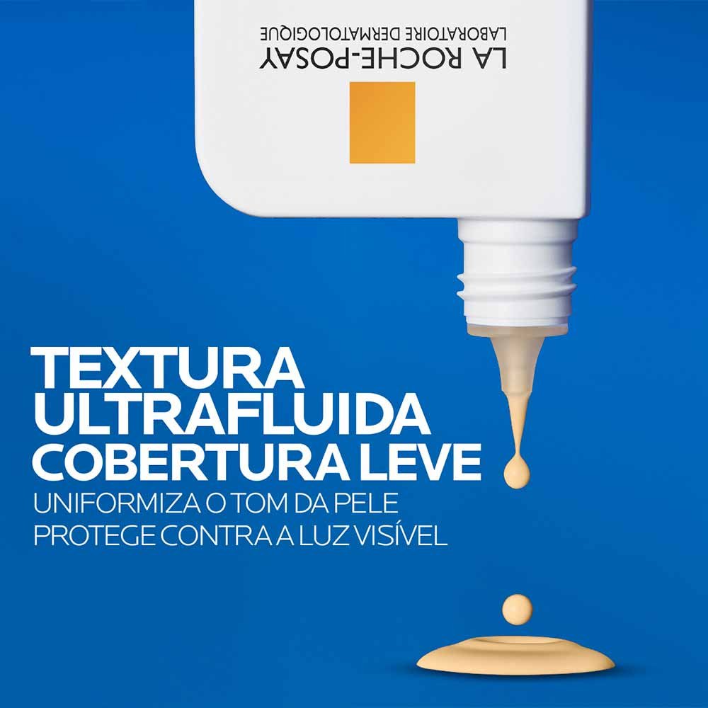 Protetor Solar Facial La Roche-Posay Anthelios UVMune 400 Airlicium FPS60 40ml Cor 2.0 6