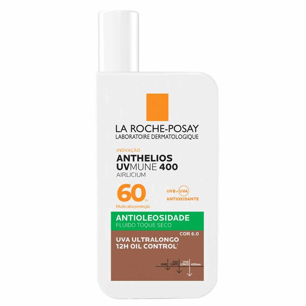 Protetor Solar Facial La Roche-Posay Anthelios UVMune 400 Airlicium FPS60 40ml