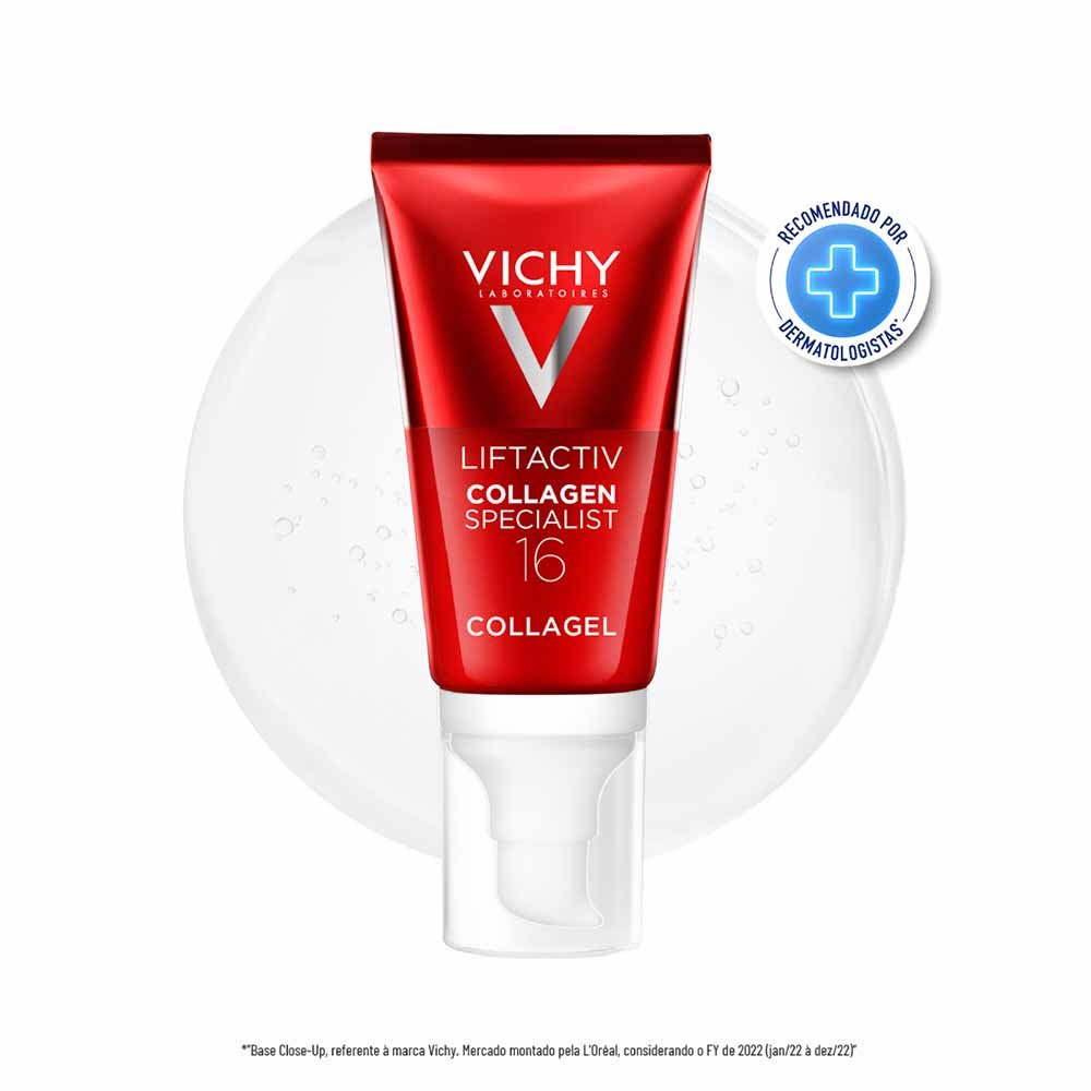 Gel Hidratante Facial Vichy Liftactiv Colágeno Specialist 16 Collagel 50g 2
