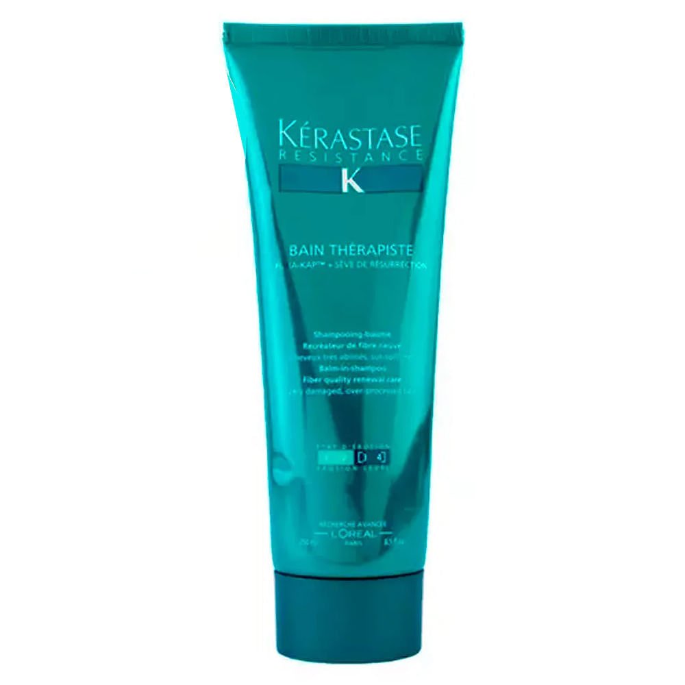 Kérastase Résistance Therapiste Kit - Shampoo + Leave-In + Máscara ÚNICO 4