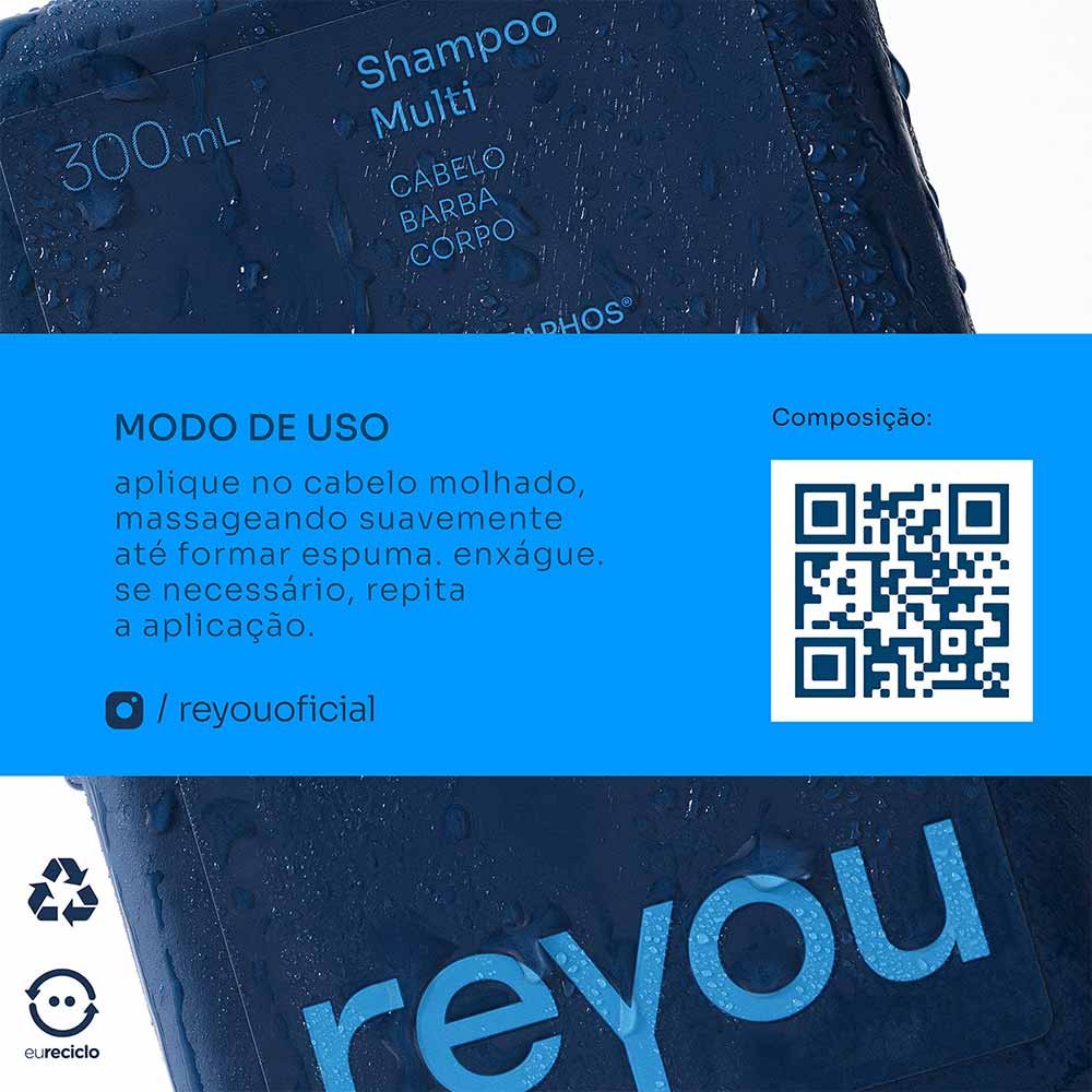 Shampoo Reyou Multi 352g 2