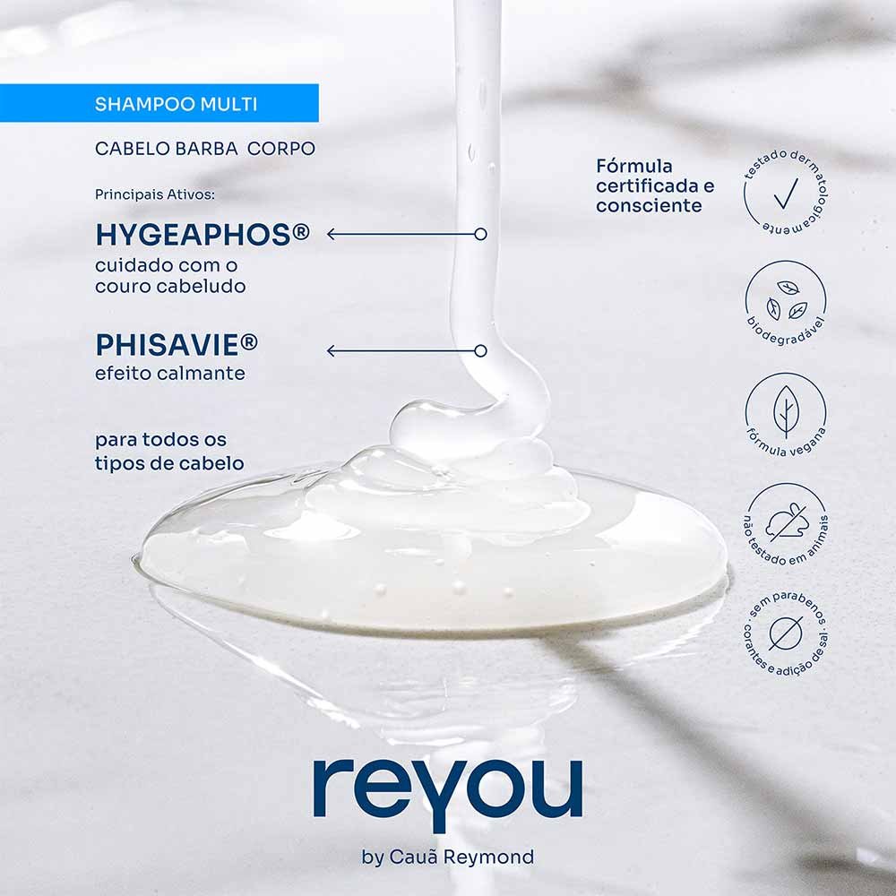 Shampoo Reyou Multi 352g 4
