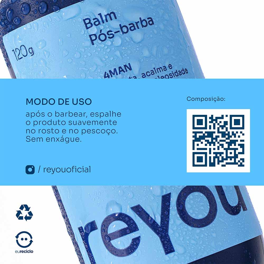 Balm Reyou Pós Barba 120g 2