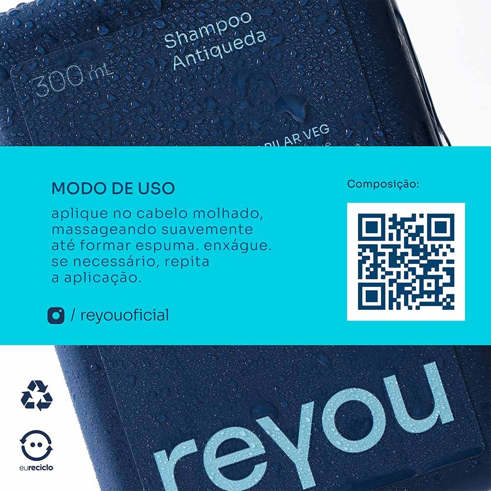 Shampoo Reyou Antiqueda 352g 2
