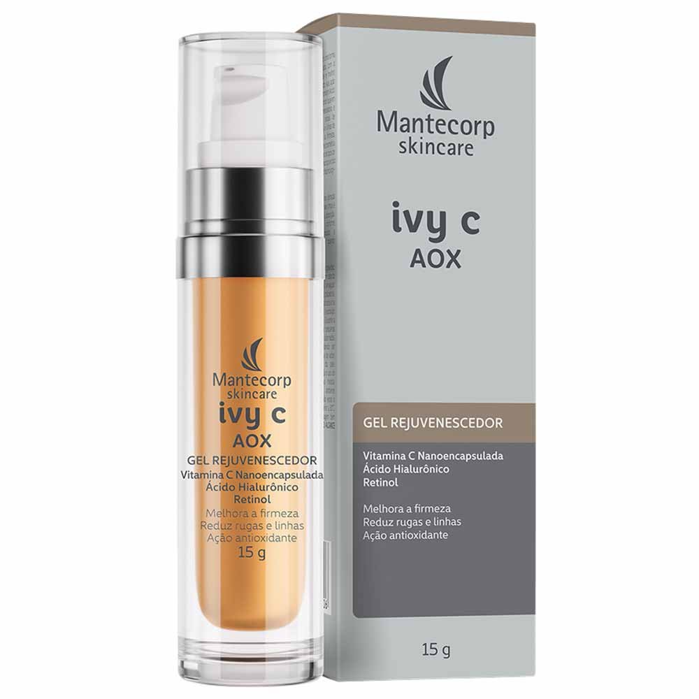 Rejuvenescedor Facial Mantecorp Skincare Ivy C Aox Gel 15g 2