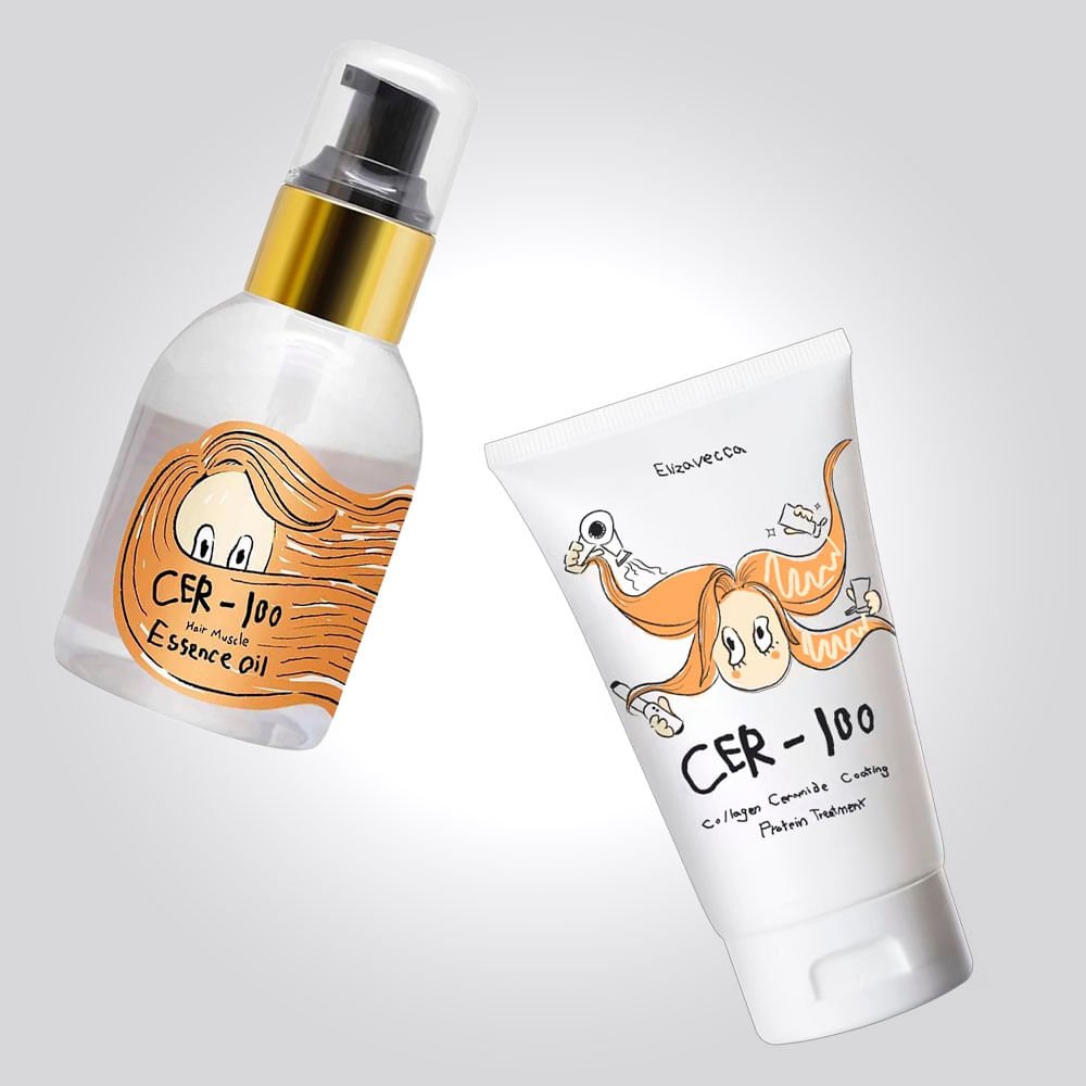 Elizavecca Kit – Máscara + Óleo Capilar ÚNICO 2