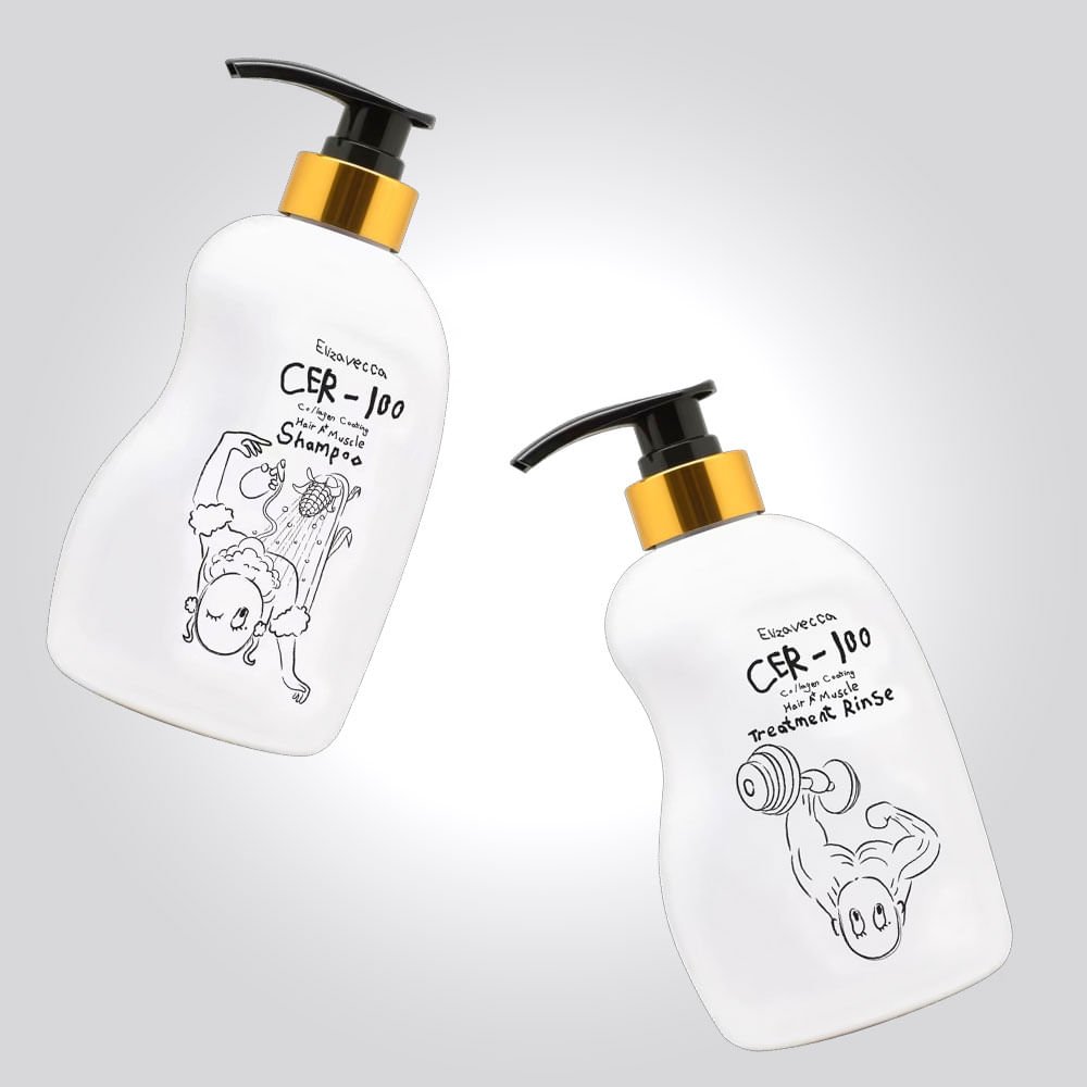 Elizavecca Kit – Shampoo + Condicionador ÚNICO 2