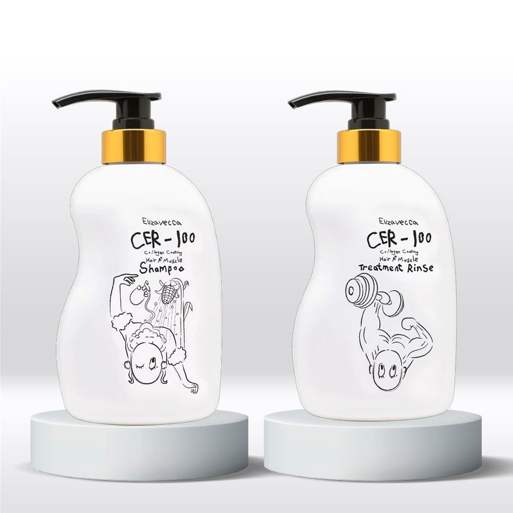 Elizavecca Kit – Shampoo + Condicionador ÚNICO 3