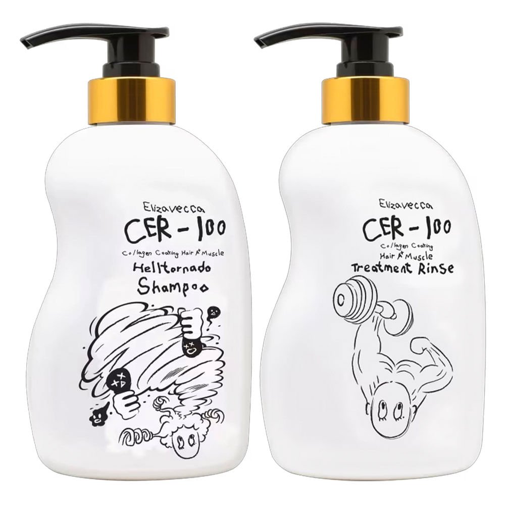 Elizavecca Kit – Shampoo + Condicionador ÚNICO 1