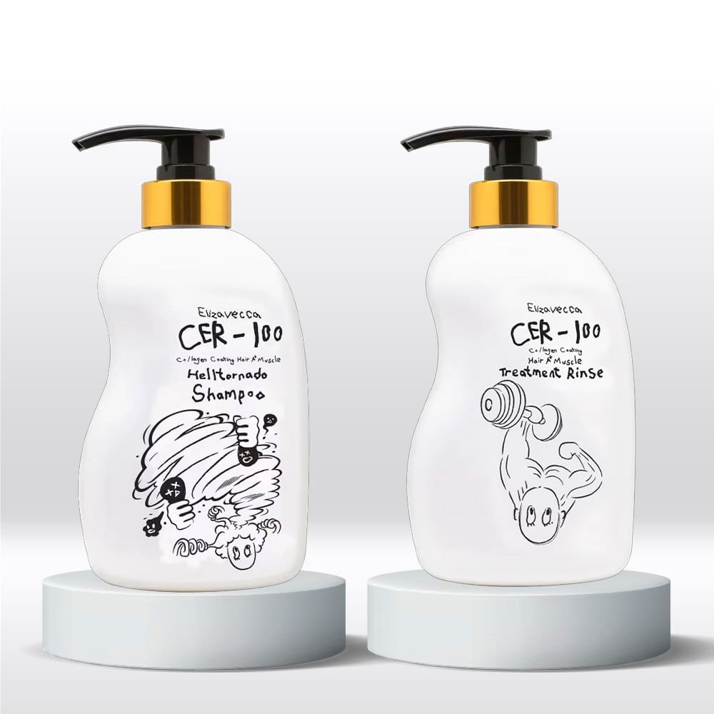 Elizavecca Kit – Shampoo + Condicionador ÚNICO 3