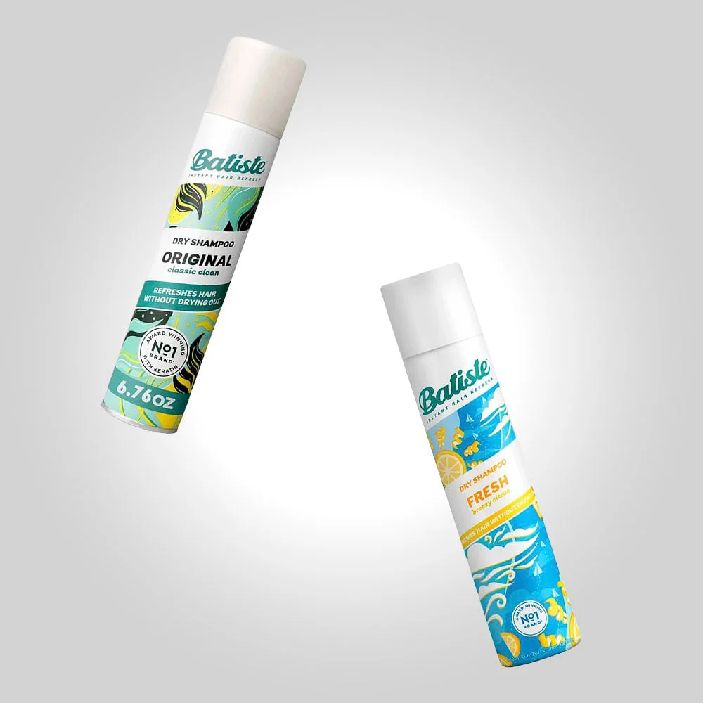 Batiste Fresh + Original Kit –Shampoo à Seco com 2 Unidades ÚNICO 3
