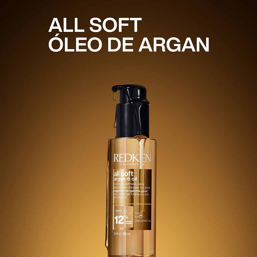 Óleo Capilar Redken All Soft Argan 100ml 4