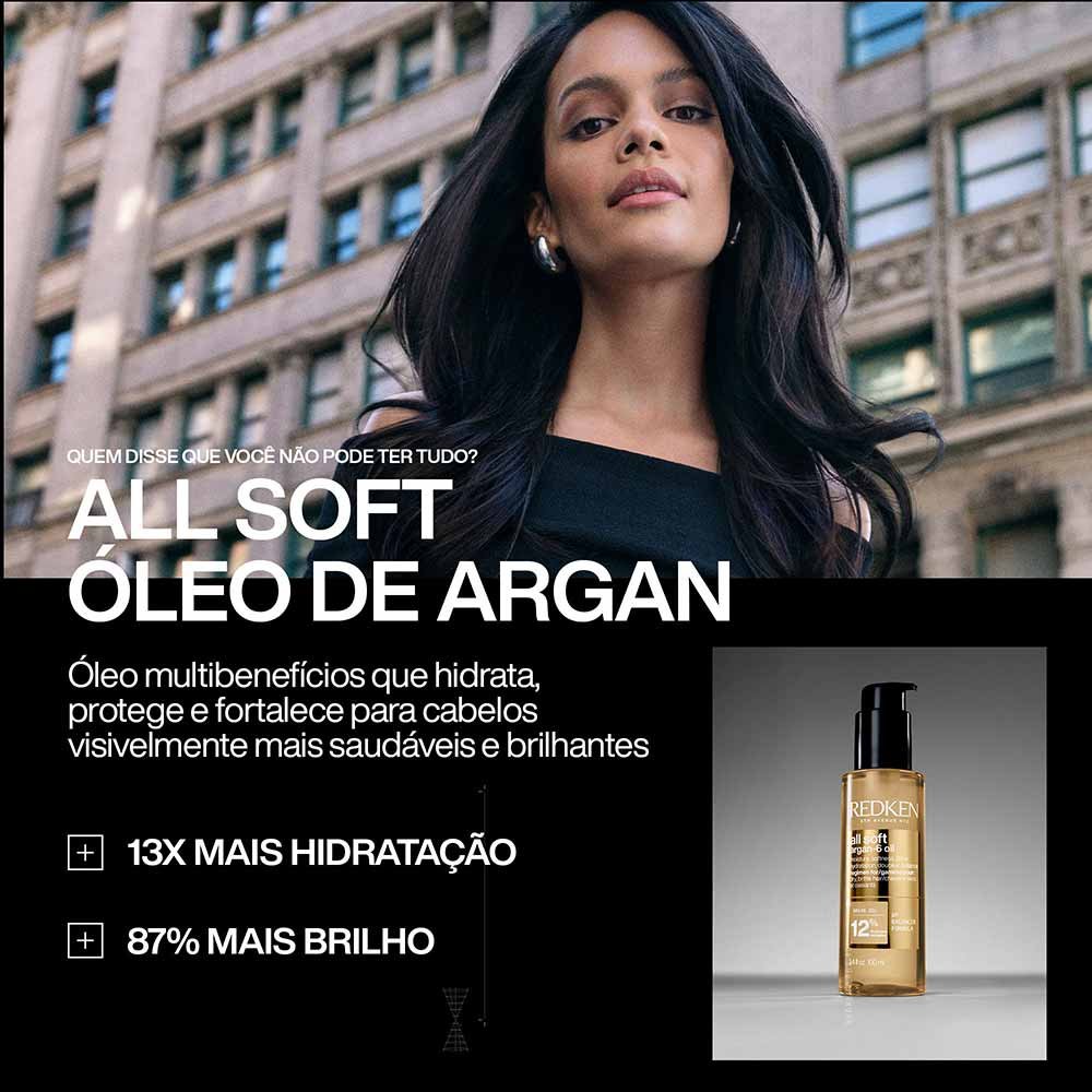 Óleo Capilar Redken All Soft Argan 100ml 7