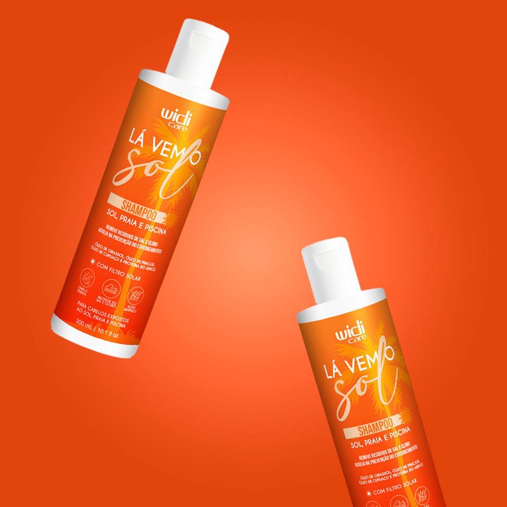 Shampoo Widi Care Lá Vem o Sol 300ml 3