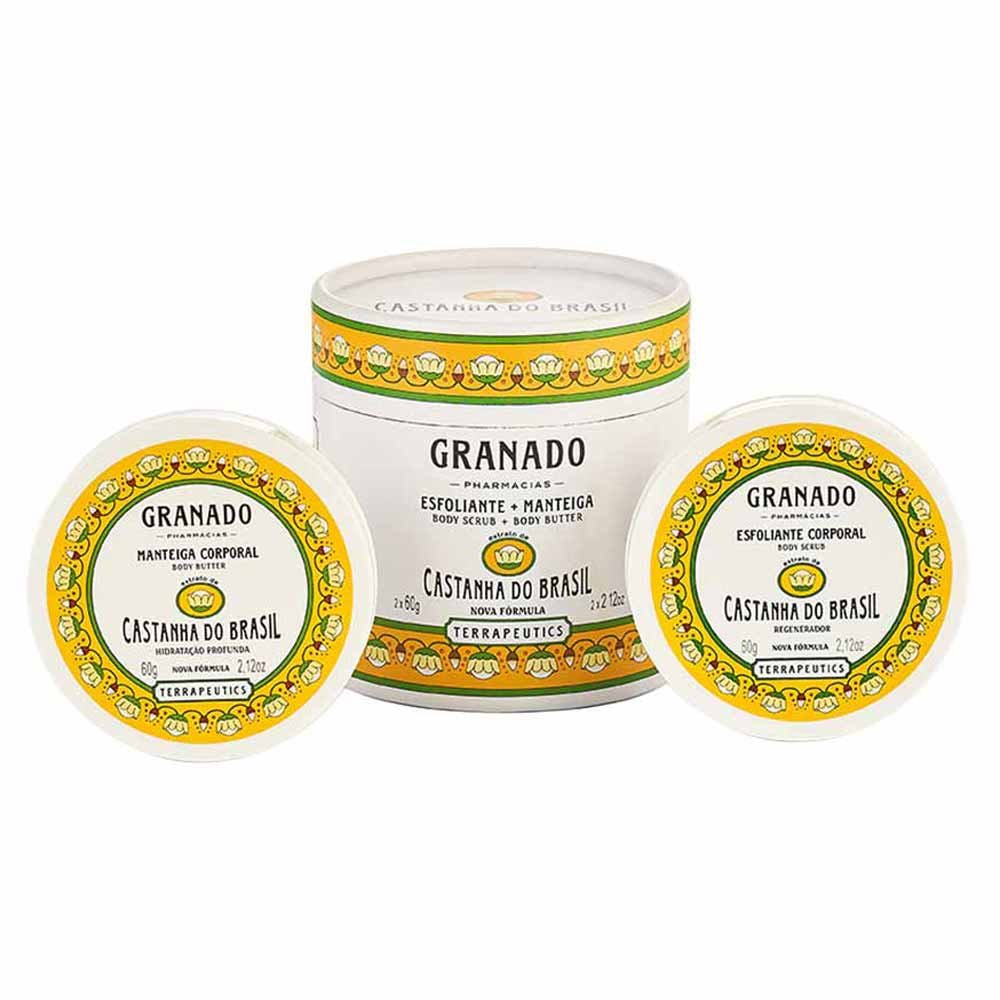 Kit Granado Terrapeutics Castanha Manteiga+Esfoliante