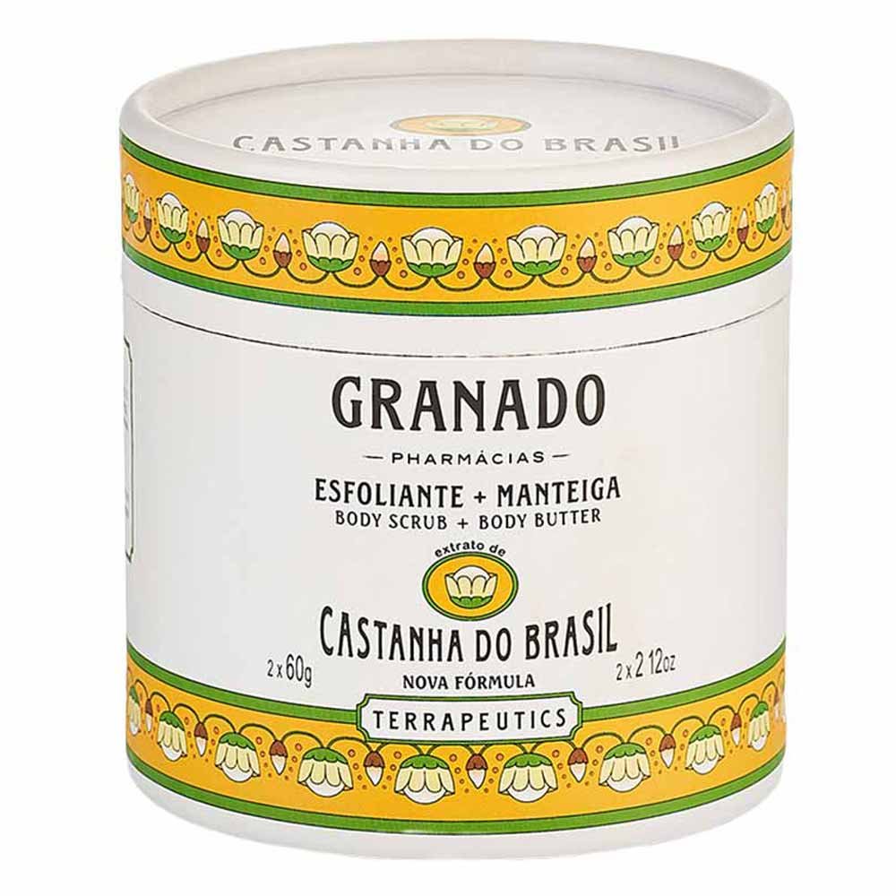 Kit Granado Terrapeutics Castanha Manteiga+Esfoliante ÚNICO 2