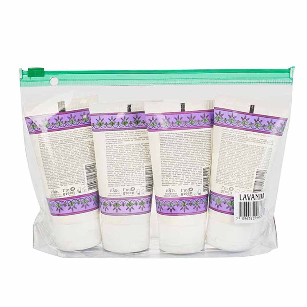 Kit Granado Terrapeutics Lavanda Necessaire + shampoo + Cond + Sabonete + Hidratante ÚNICO 3