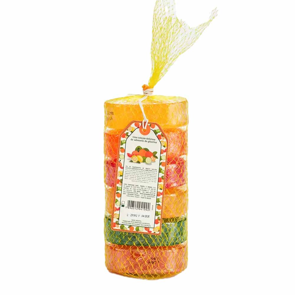 Kit Granado Mix Frutas Citricas Sabonetes 6 unidades