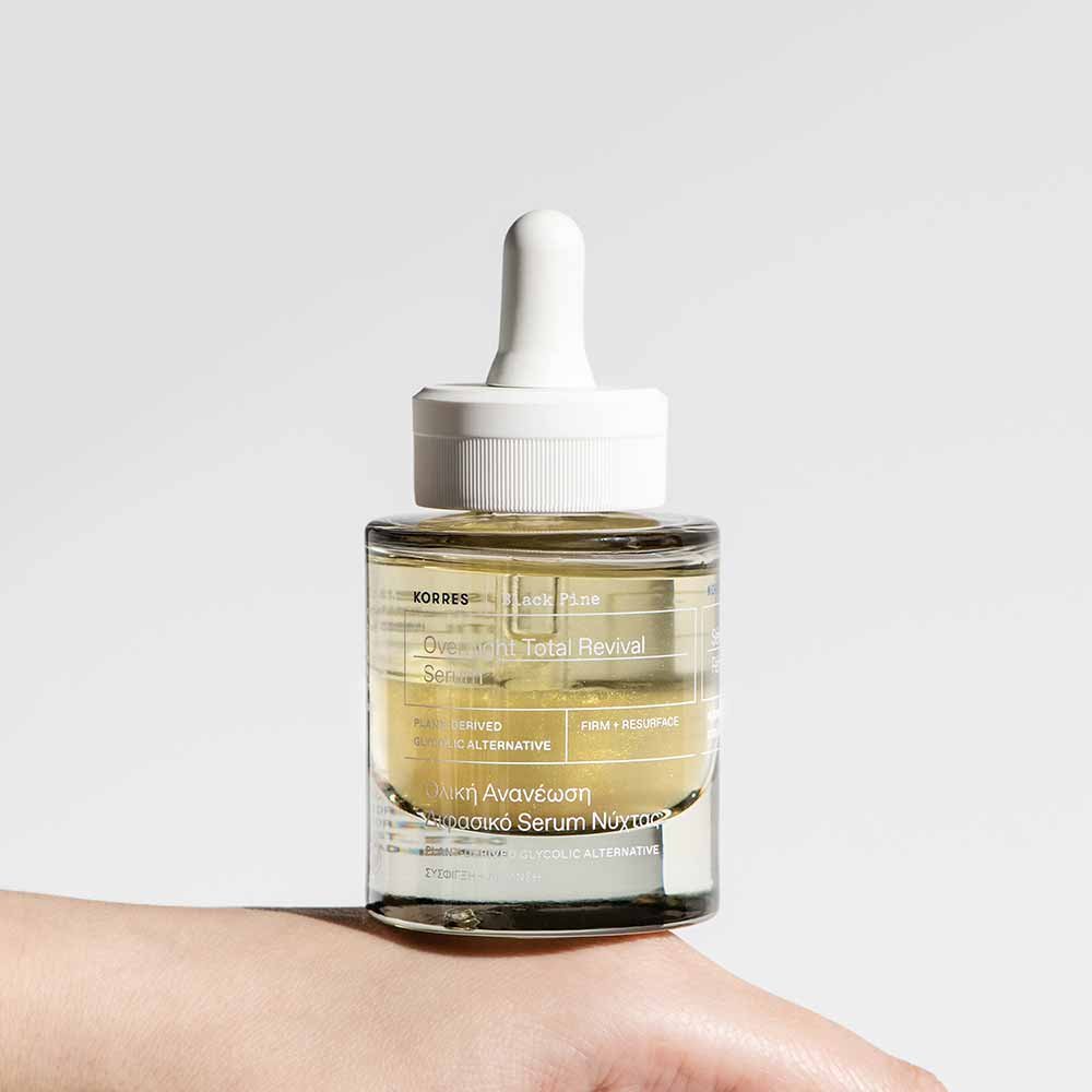 Sérum Bifásico Korres Noturno Renovação Total Anti-Idade 30ml 2