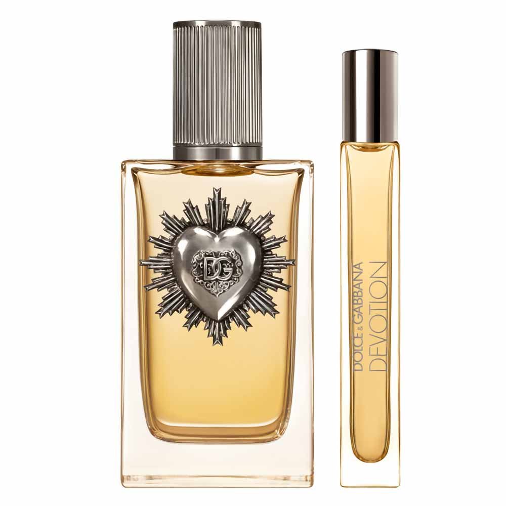 Dolce&Gabban Kit - Perfume Devotion For Men EDP + Travel Size ÚNICO 2