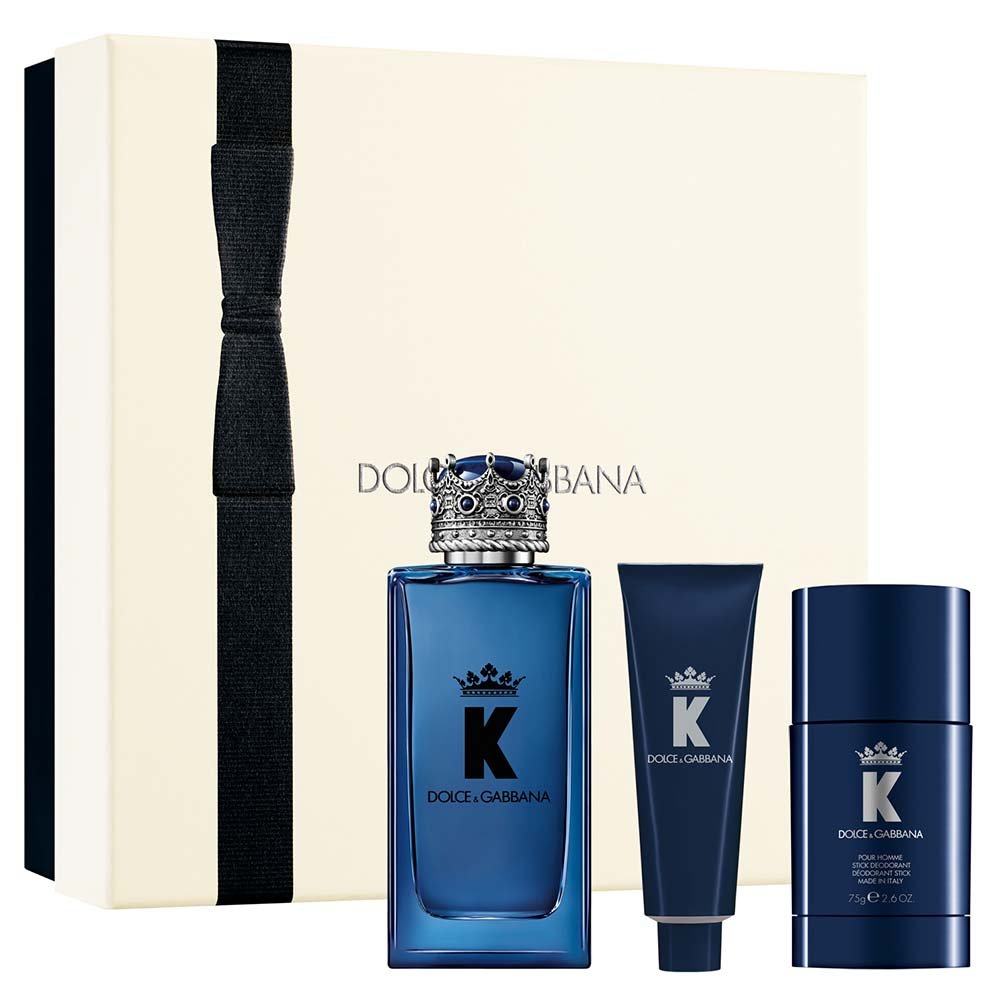 Coffret Dolce&Gabban Kit - Perfume K By Dg EDP + Shower Gel + Desodorante