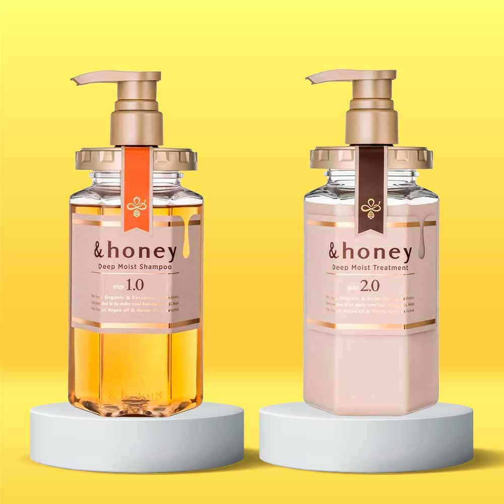 &Honey Deep Moist Kit – Shampoo + Tratamento ÚNICO 3