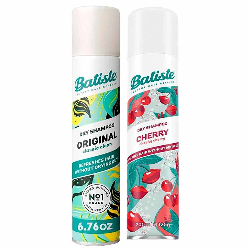 Batiste Kit - Shampoo à Seco Original + Shampoo à Seco Cherry