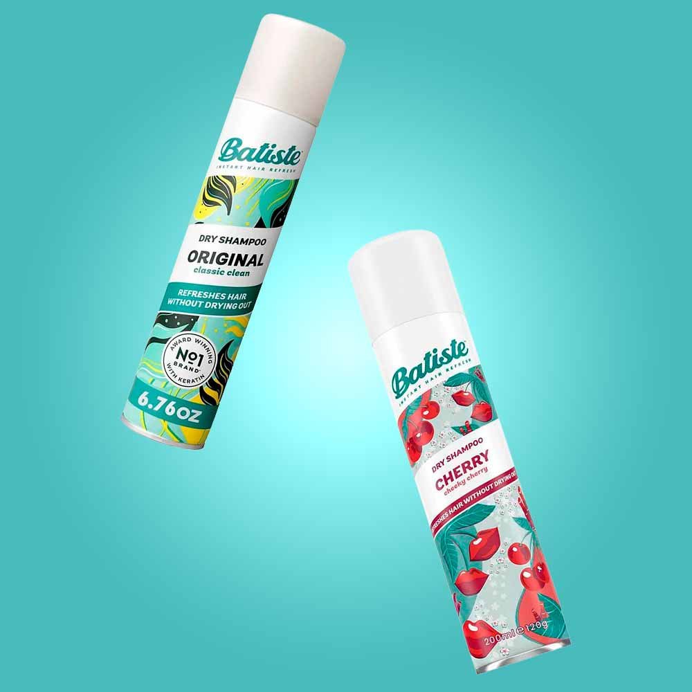 Batiste Kit - Shampoo à Seco Original + Shampoo à Seco Cherry ÚNICO 2