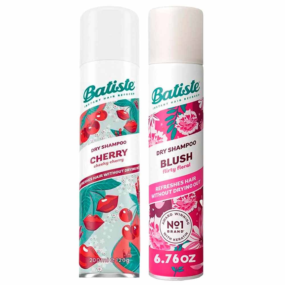 Batiste Kit – Shampoo à Seco Blush + Shampoo à Seco Cherry ÚNICO 2
