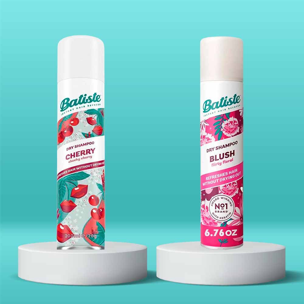 Batiste Kit – Shampoo à Seco Blush + Shampoo à Seco Cherry
