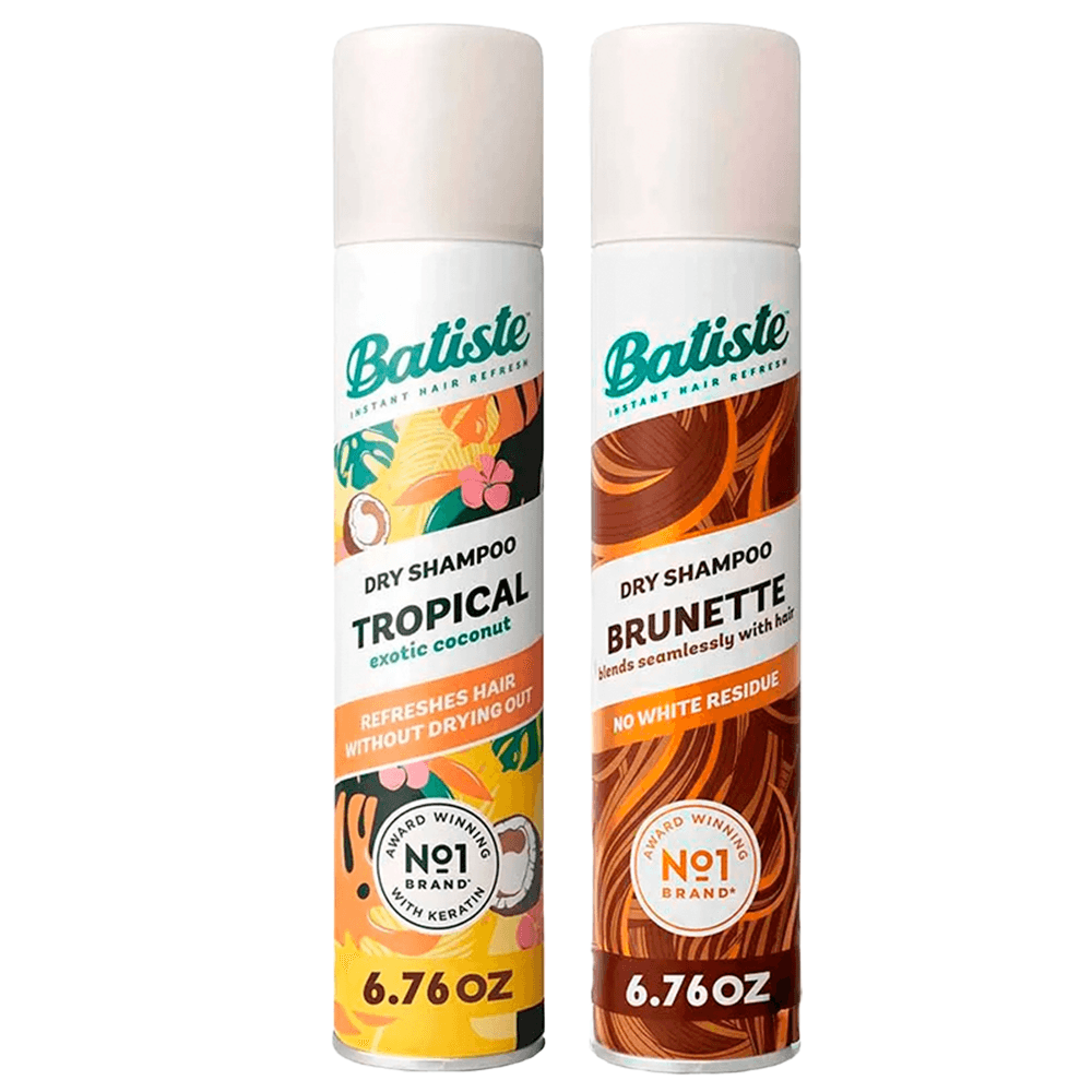 Batiste Kit – Shampoo à Seco Tropical + Shampoo à Seco Color Brunette