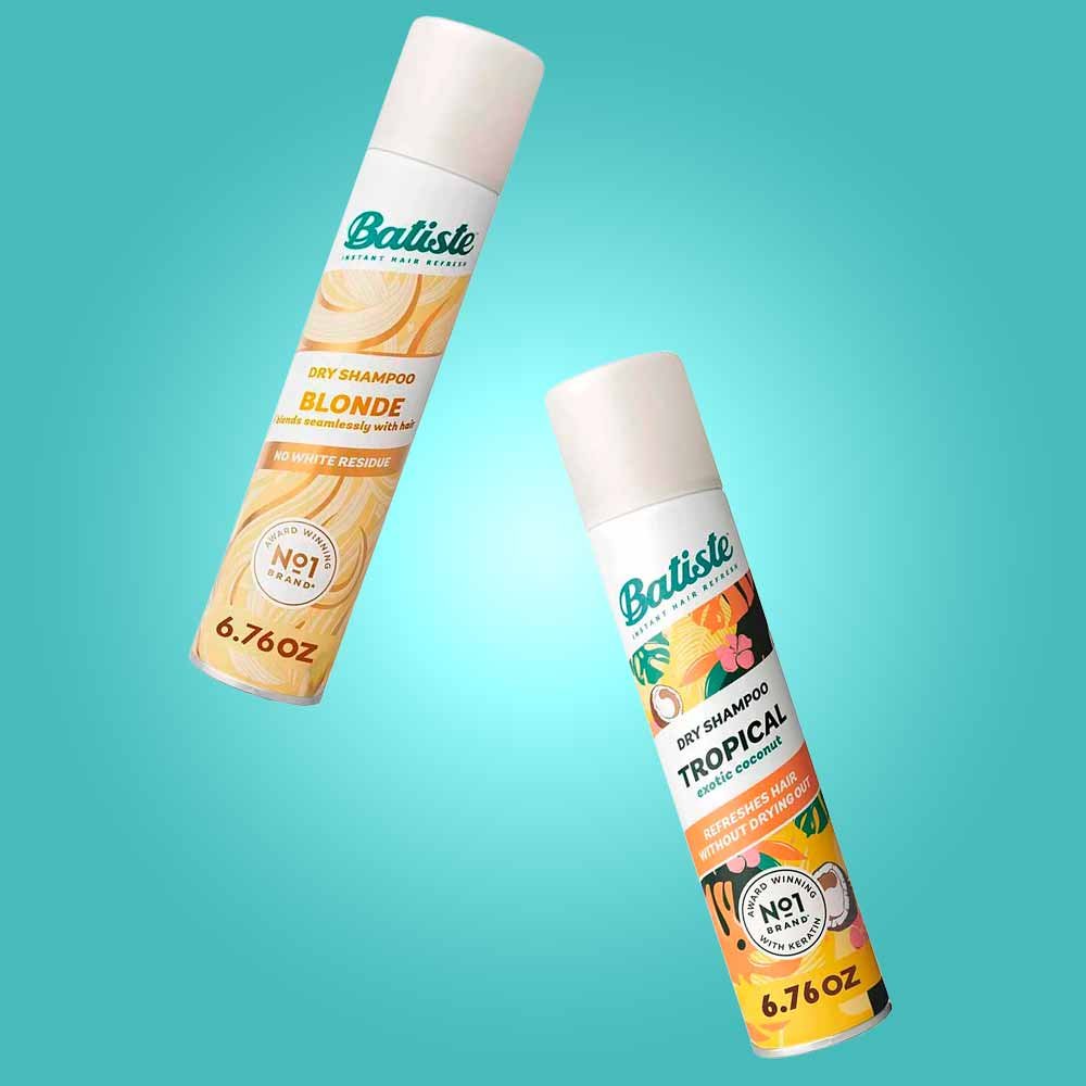 Batiste Kit - Shampoo à Seco Tropical + Shampoo à Seco Color Blonde ÚNICO 2