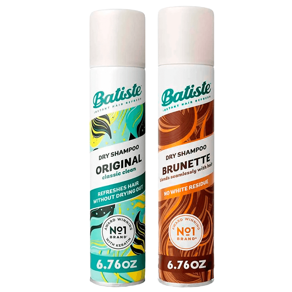 Batiste Kit - Shampoo à Seco Original + Shampoo à Seco Color Brunette