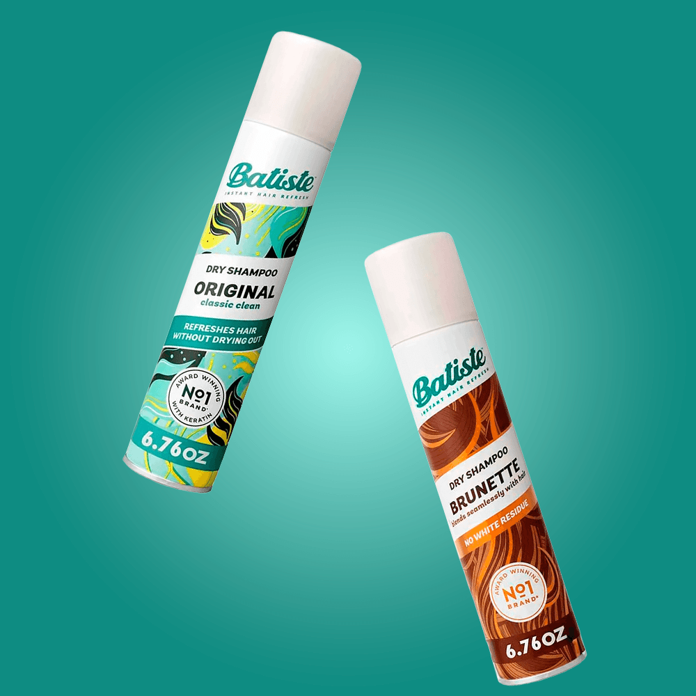 Batiste Kit - Shampoo à Seco Original + Shampoo à Seco Color Brunette ÚNICO 2