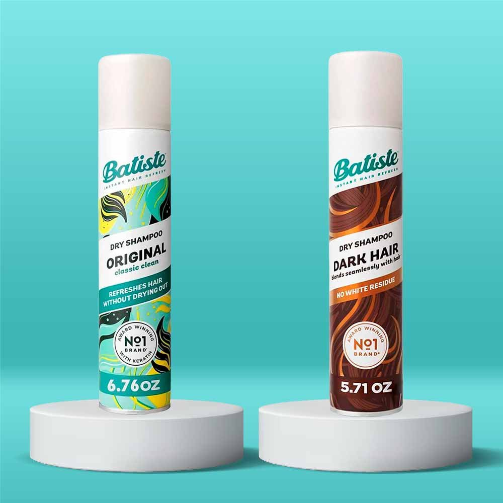 Batiste Kit - Shampoo à Seco Color Divine Dark + Shampoo à Seco Original ÚNICO 3