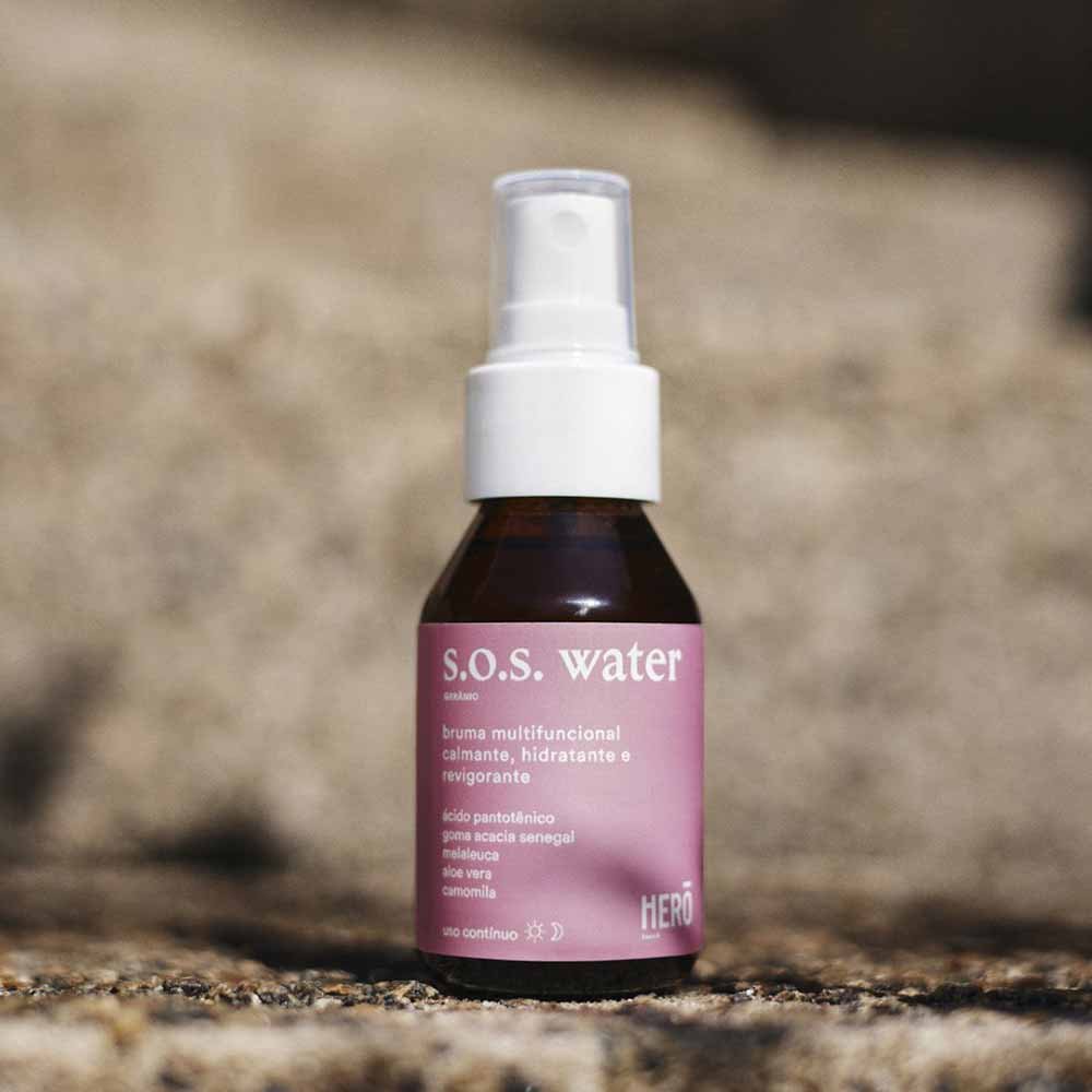 Bruma Facial Hero Skin Beauty Sos Water ÚNICO 4