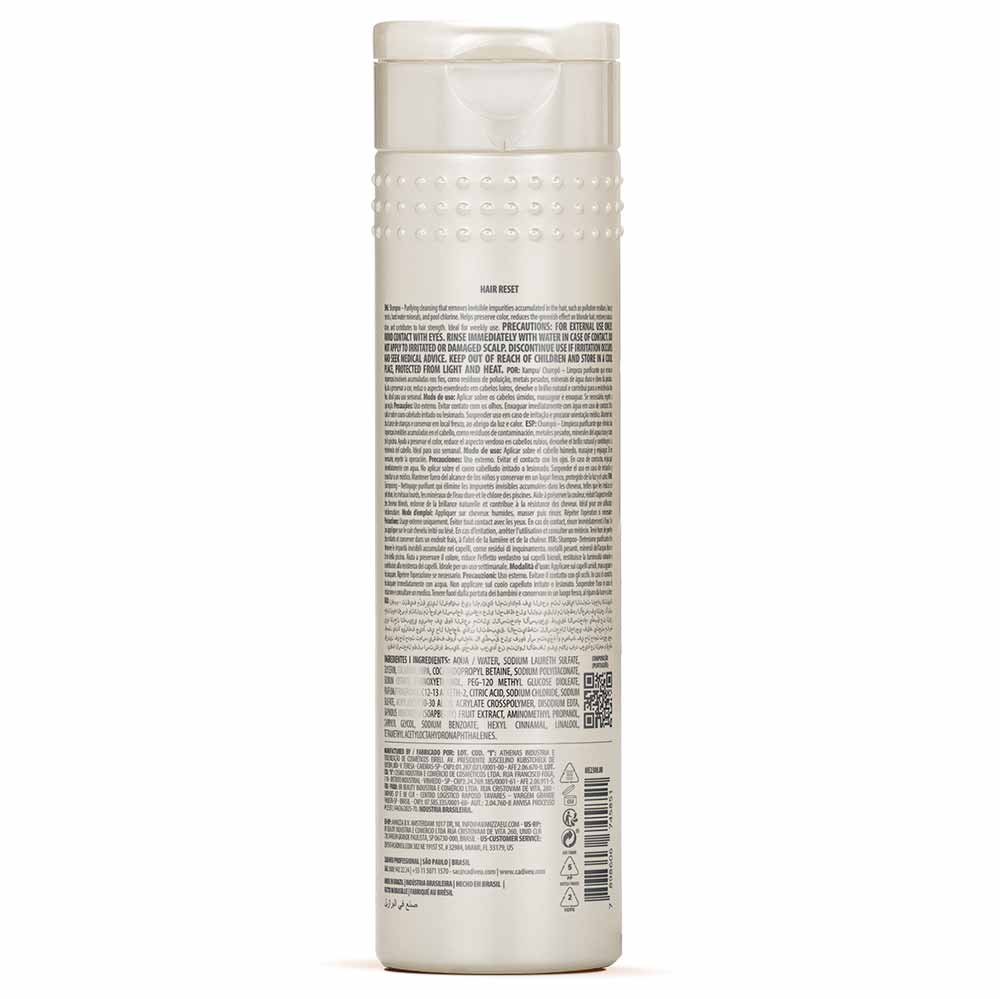 Shampoo Cadiveu Professional Hair Reset Desviciante 250ml 3