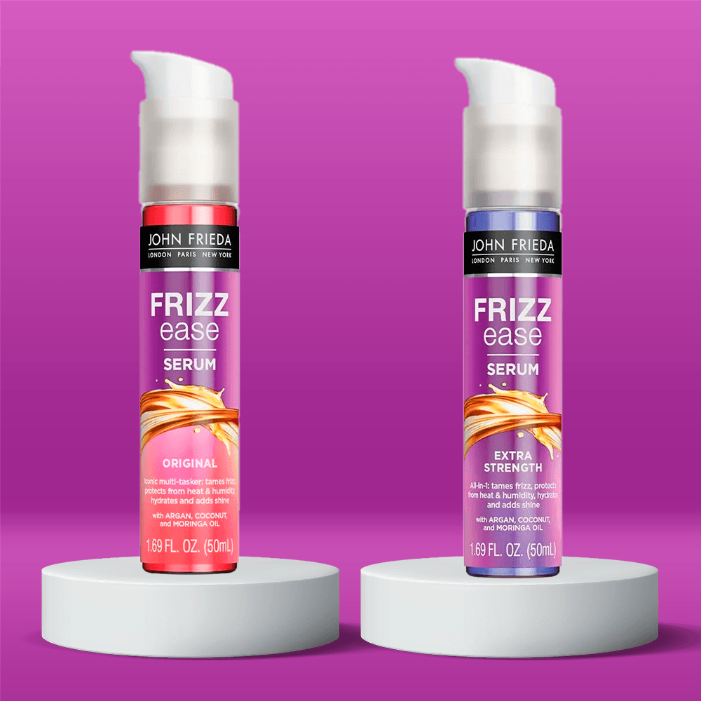 Kit John Frieda Frizz Ease - Sérum Extra Strength + Sérum Original ÚNICO 2