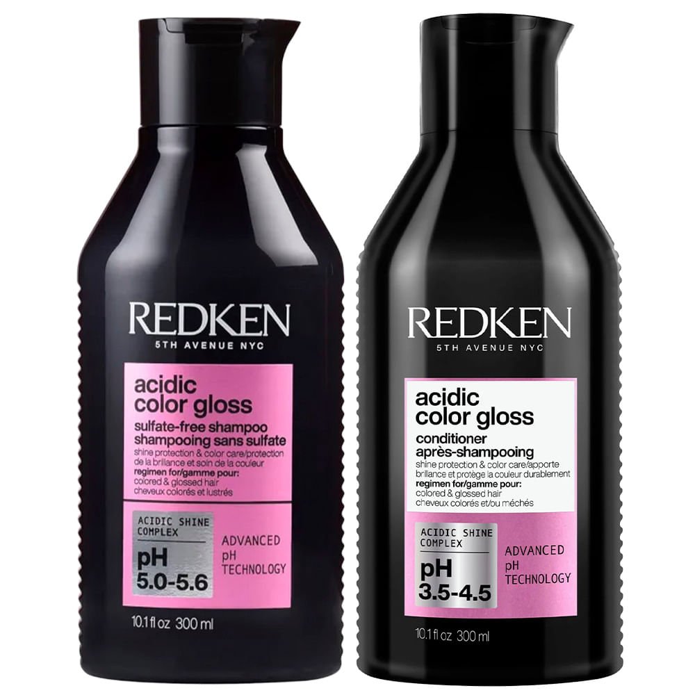 Redken AcidicColor Gloss Kit – Shampoo + Condicionador