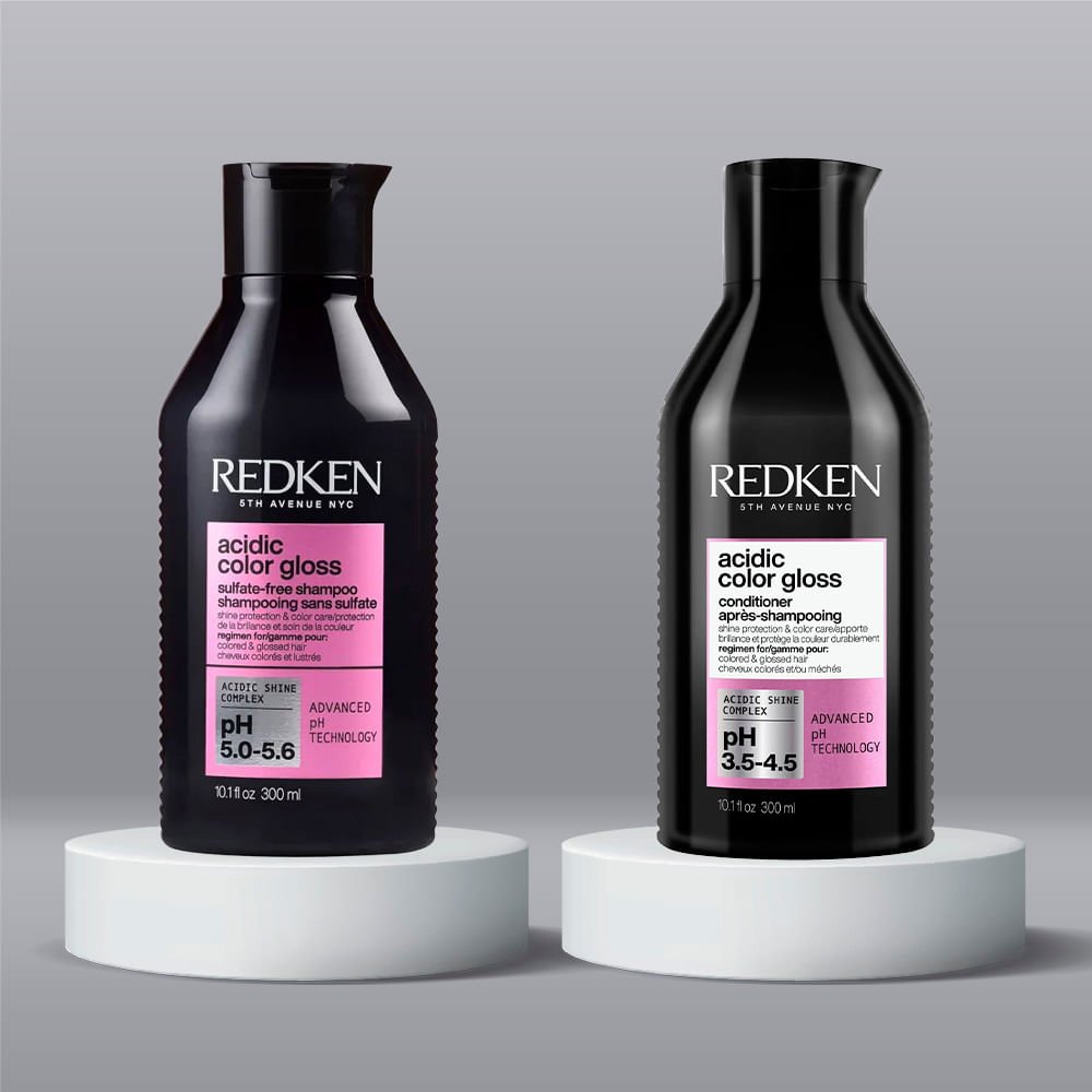 Redken AcidicColor Gloss Kit – Shampoo + Condicionador ÚNICO 3