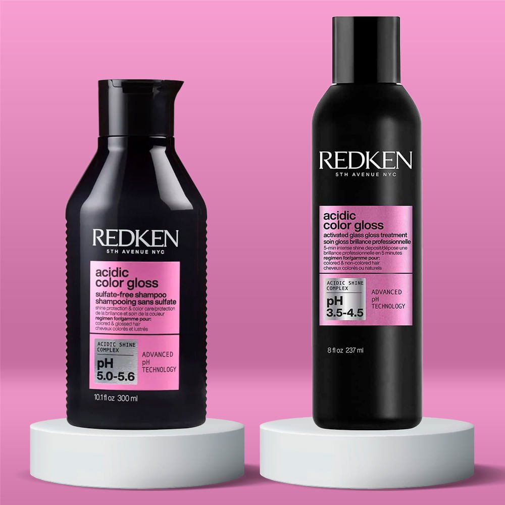 Redken AcidicColor Gloss Kit – Shampoo + Tratamento ÚNICO 3