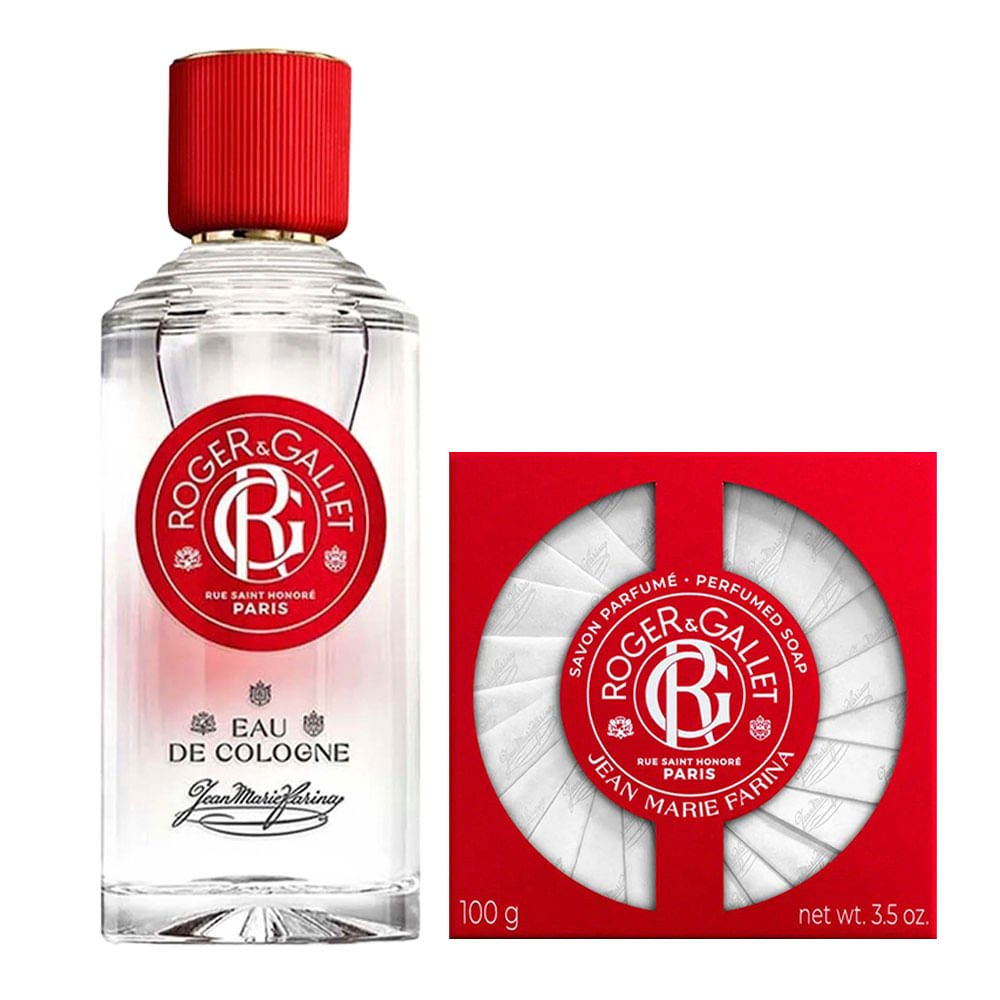 Roger e Gallet Jean Mari Farine Kit - Perfume Feminino Deo Colônia + Sabonete
